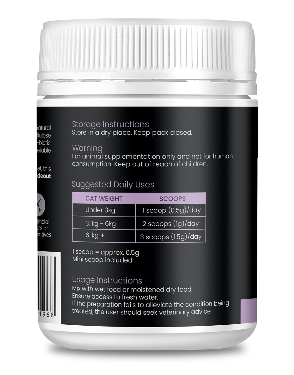 gut & furball - Daily Digestive & Furball Support For Cats