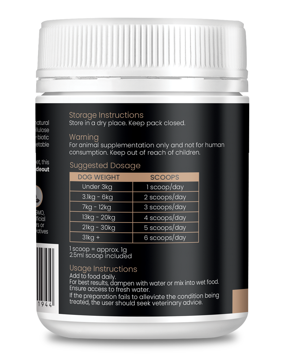 gut & gland Daily Stool Firming & Anal Gland Support for Dogs