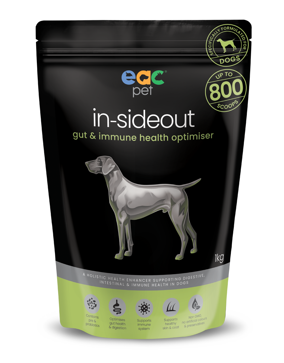 in-sideout Dog Formula - Pre & Probiotic Natural Nutraceutical Supplement For Dogs