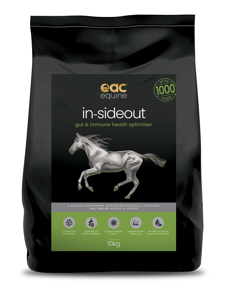 š in-sideout horse - Pre & Probiotic, Nutraceutical & Gut Health Supplement For Horse & Ponies (10% off)