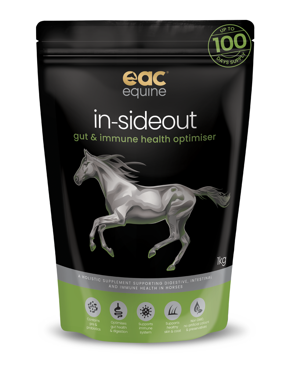 in-sideout horse - Pre &amp; Probiotic, Nutraceutical &amp; Gut Health Supplement For Horse &amp; Ponies