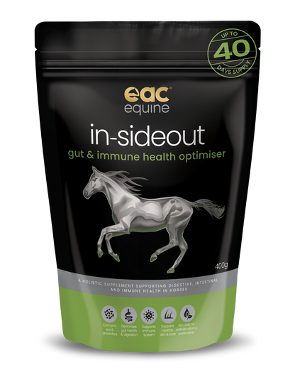 🎁 in-sideout horse - Pre &amp; Probiotic, Nutraceutical &amp; Gut Health Supplement For Horse &amp; Ponies (10% off)